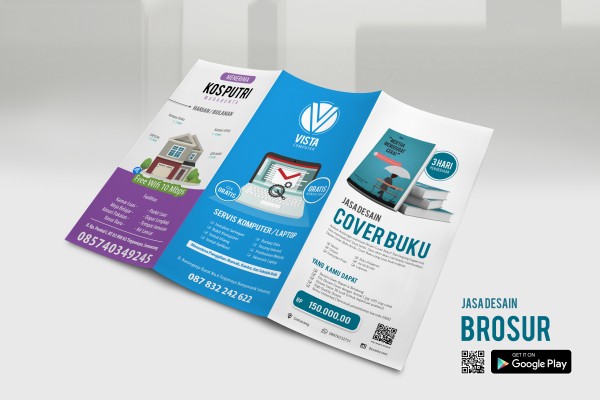 Jasa Desain  Brosur  Professional