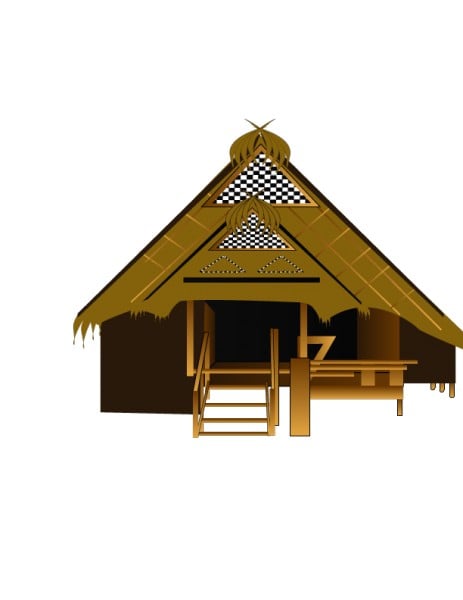 Gambar Rumah Adat Vector - Rumah Adat Indonesia
