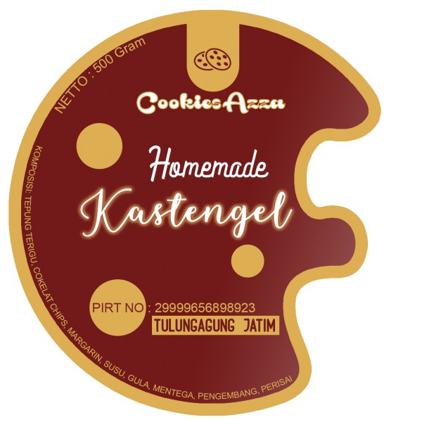 Contoh Label Kue  Kering  Lebaran Nusagates