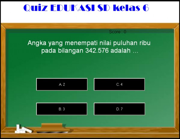 Game Quiz Edukasi Sd Kelas 6 Construct 2 Source Code Admob